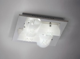 Starlis Crystal Ceiling Lights Diyas Ringed & Square Crystal Fittings Starlis Crystal Ceiling Lights Diyas Ringed & Square Crystal Fittings
